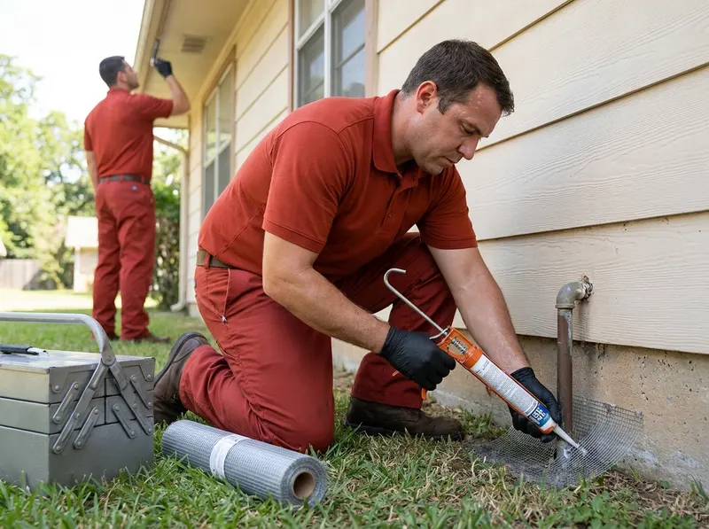 Rodent Exclusion and Removal in Bryan, TX